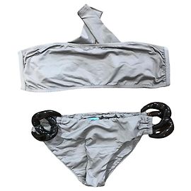 Costume da bagno Melissa Odabash beige Beige