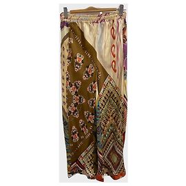 Pantaloni Chloé stampati T.38 Multicolore