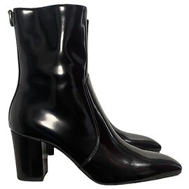 Autre Marque Stivaletti Saint Laurent neri T.39 Nero