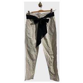 Pantaloni Lanvin bianchi T.38 Bianco