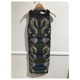 Peter Pilotto Kleid T.38 Schwarz