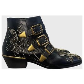 Botas Chloé Susanna pretas T.35 Preto