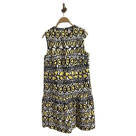 Parosh Kleid gelb T.M Gelb