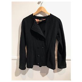Lanvin Jacke schwarz T.38 Schwarz