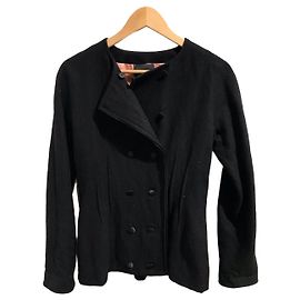 Lanvin Jacke schwarz T.38 Schwarz