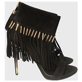 Rachel Zoe Sandalen schwarz Gr.40,5 Schwarz