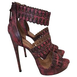 Alaïa Sandali Alaia rosa T.39 Rosa