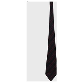 Corbata Yves Saint Laurent negra Negro