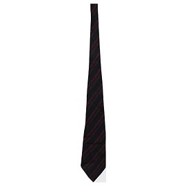 Cravate Yves Saint Laurent noire Black
