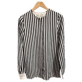 Camicia Victoria Beckham a righe T.34 Nero