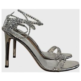 Sandali Giuseppe Zanotti T.38 Metallico