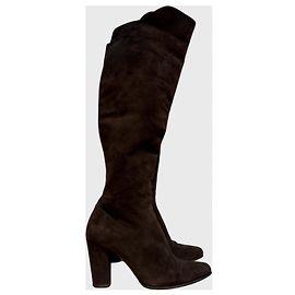 Autre Marque Yves Saint Laurent Stiefel braun T.36,5 Braun