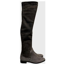 Botas Sergio Rossi cinzentas T.37,5 Cinza