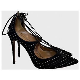 Escarpins Aquazzura noires T.38 Noir