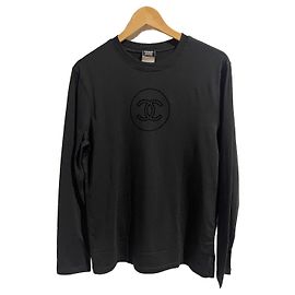 T-shirt Chanel preto T.S Preto