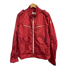 Giacca Moncler rossa T.5 Rosso