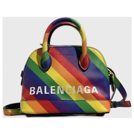 Bolsa Balenciaga Ville XS Multicor