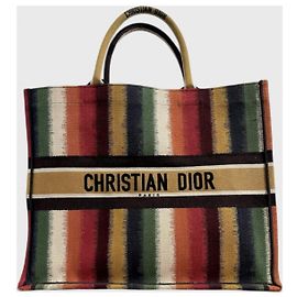 Autre Marque Saco cabas Dior Book Tote Multicor