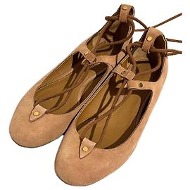 Sapatilhas Chloé camel T.36,5 Camelo