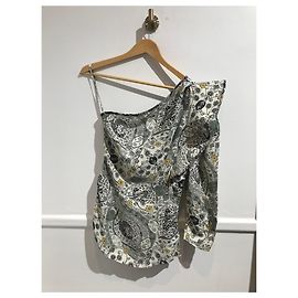 Isabel Marant Etoile Top Isabel Marant stampato T.36 Verde