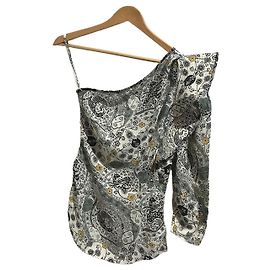 Isabel Marant Etoile Top Isabel Marant estampado T.36 Verde