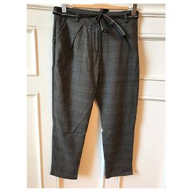 Autre Marque Pantaloni Johanna Chez Grigi Taglia L Grigio