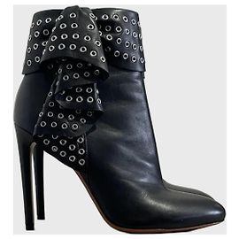 Alaïa Botas Alaia pretas T.37.5 Preto