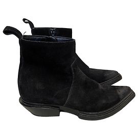 Bottines Balenciaga noires T.38 Noir