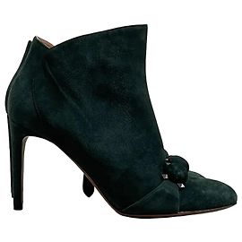 Alaïa Botas de cano curto Alaia verdes T.38 Verde