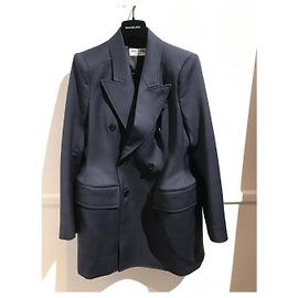 Veste Balenciaga Hourglass T.42 Blue