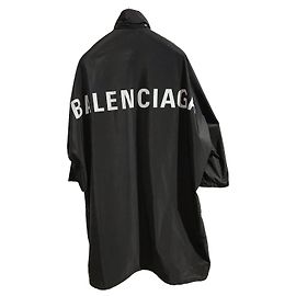 Balenciaga wasserdichte Jacke T.36 Schwarz