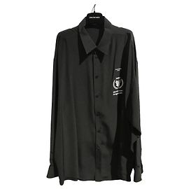 Camicia Balenciaga nera T.34 Nero