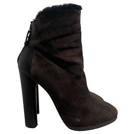 Bottines Aquazzura marron T.38 Brown