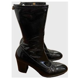 Botas Gucci pretas T.38,5 Preto