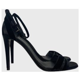 Sandali Emporio Armani neri T.38 Nero