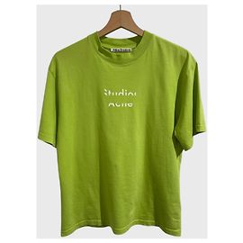 T-shirt Acne Studios verde T.XS Verde