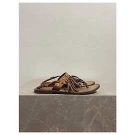 Valentino Garavani Sandales Valentino camel T.37 Camel