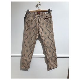 Autre Marque Vaqueros Heartless estampados T.26 Beige
