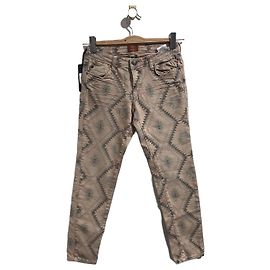 Autre Marque Jeans Heartless stampati T.26 Beige