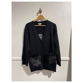 Fendi Weste schwarz T.38 Neu Schwarz