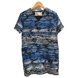 Autre Marque Vestido Julien David T.XS Azul