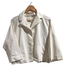 Chaqueta Marni blanca T.40 Blanco