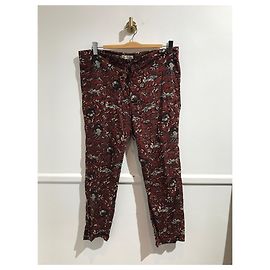 Isabel Marant Etoile Pantalon Isabel Marant T.34 Bordeaux