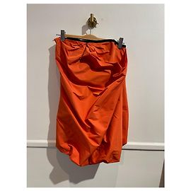Robe Dolce & Gabbana orange T.36 Orange