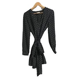 Autre Marque Saint Laurent Kleid schwarz T.42 Schwarz