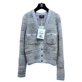 Prenda de punto Chanel de cachebra con lentejuelas 25B Multicolor