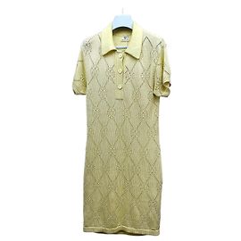 Hermès Cotton Dress Beige Size 34 Multiple colors