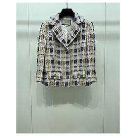 Gucci Tweed Jacket with Sequin Embellishment Multiple colors