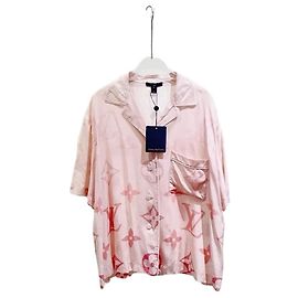 Louis Vuitton Monogram Silk Top Pink Multiple colors