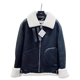 Loewe Shearling Jacke Damen 44 Mehrfarben